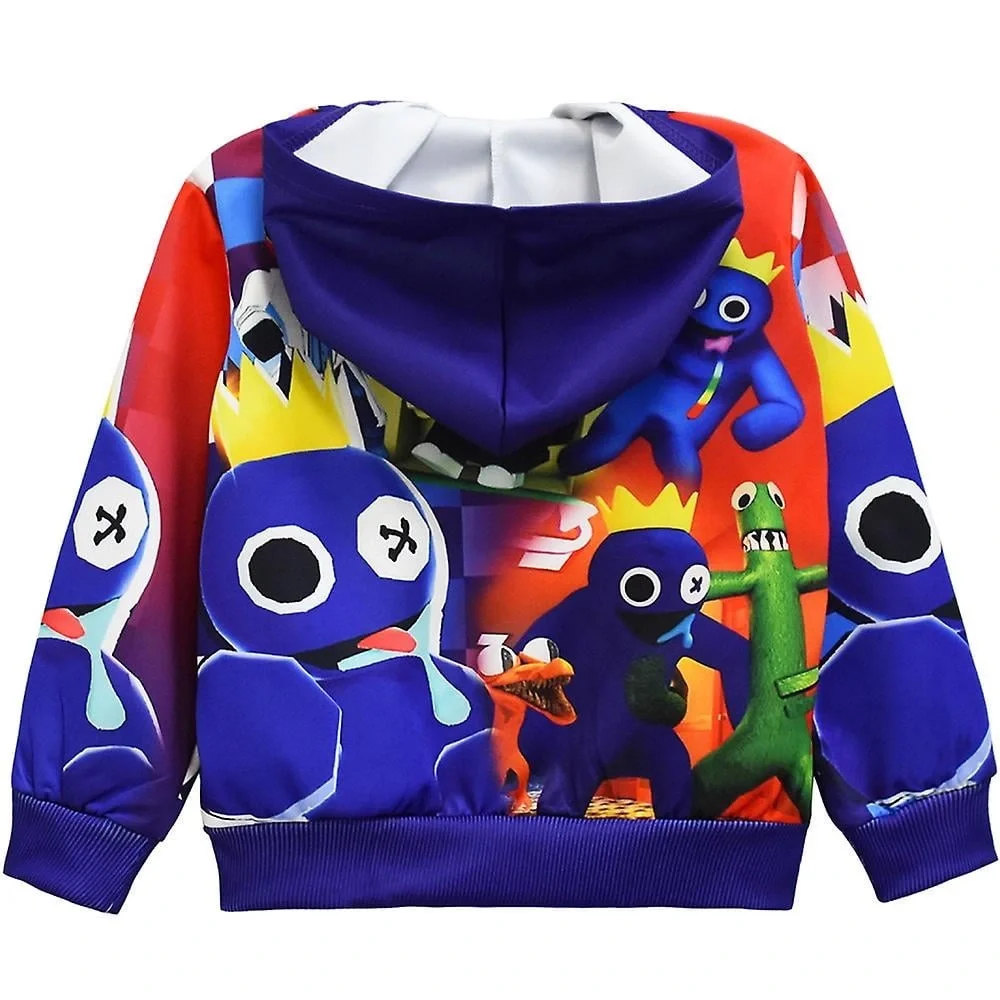 Rainbow Kids Colorful Cartoon Hoodie